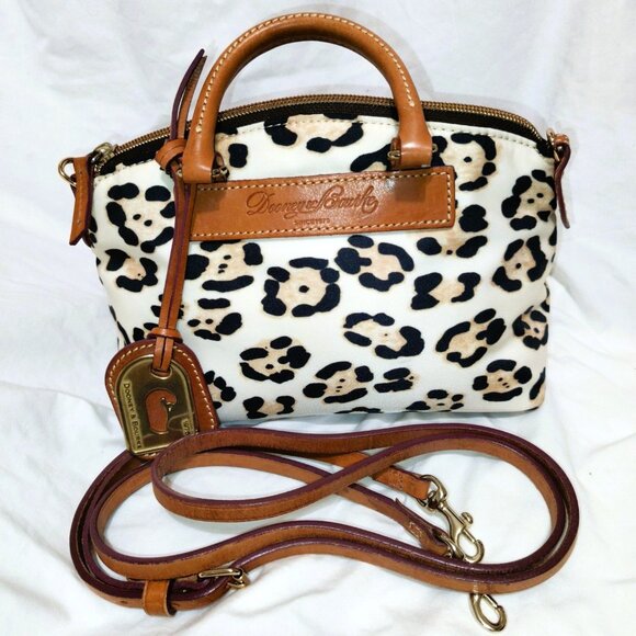 Dooney & Bourke Handbags - Dooney and Bourke Juliette Cheetah Bag Mint